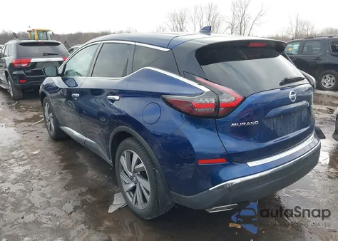 2021 Nissan Murano Sl Intelligent Awd из США, поврежденный, VIN 5N1AZ2CS9MC119698